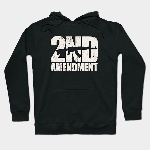 2nd Amendment - America Gun Rights Hoodie by Radian's Art